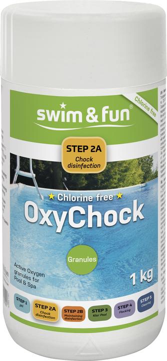 Swim-Fun OxyChock Chlorine Free 1 kg (1102 g, 1000 ml)