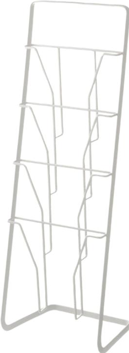 Image du produit Yamazaki Porte-revues à 4 compartiments TOWER (25 x 18 x 71 cm)