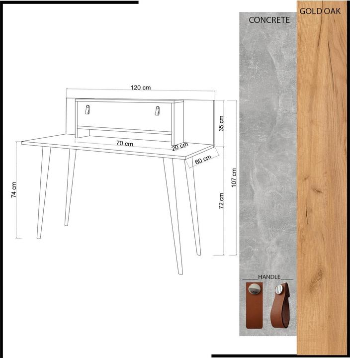 Image du produit Homitis Tyler (120 x 60 x 107 cm)