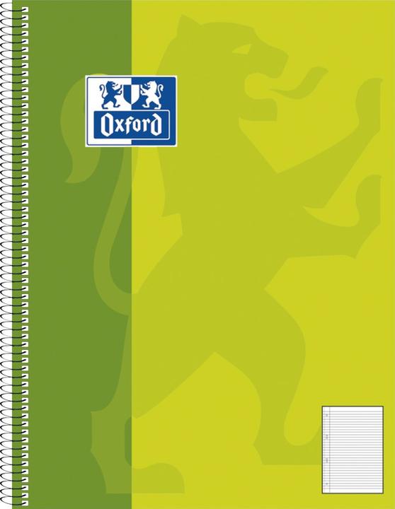 Actual product image Oxford College notebook (A5, Lined, Hardcover)