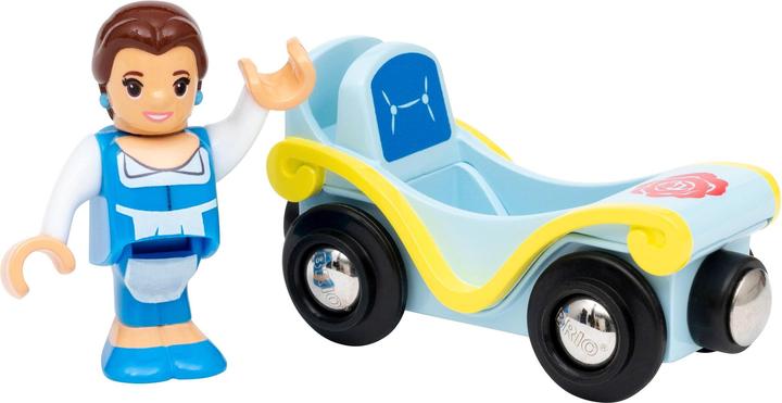 Actual product image Brio Train Disney Princess Belle with wagon