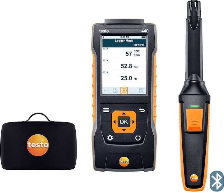 Actual product image Testo Carbon dioxide measuring device