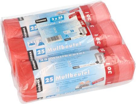 Papstar Waste bags 30 l, 75 pieces (75 x, 30 l)