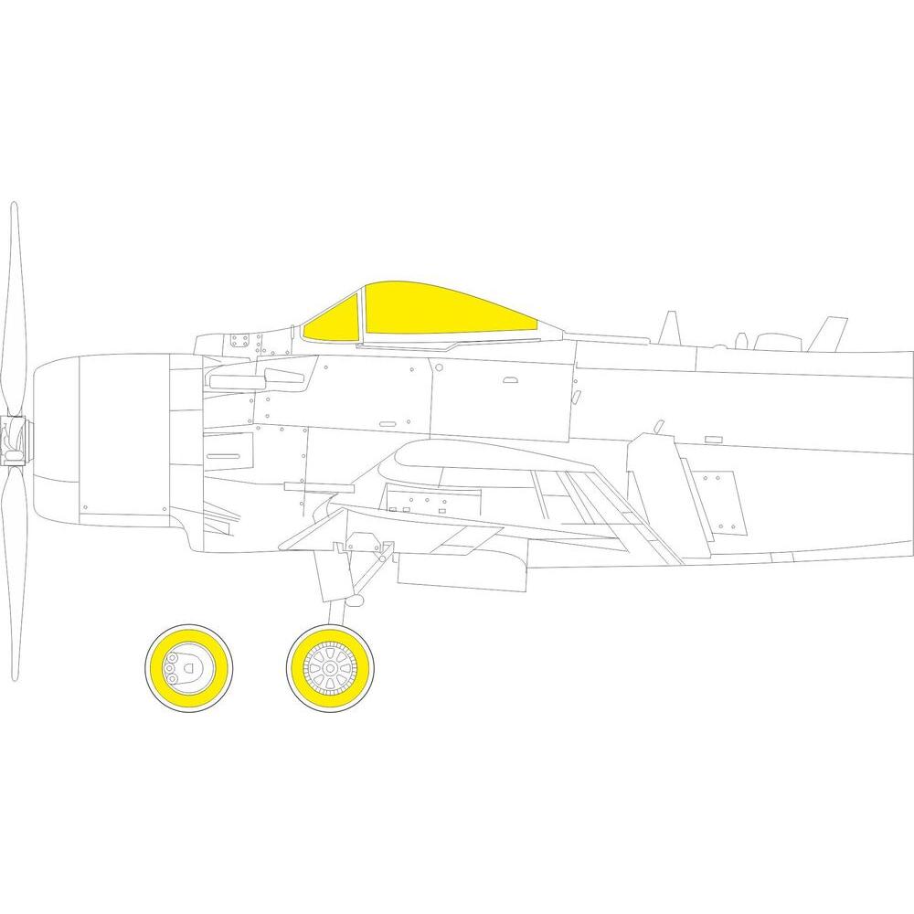 Eduard A-1H for HASEGAWA / HOBBY 2000
