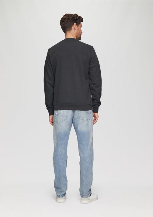 Produktbild s.Oliver Sweatshirt Sweatshirt aus Baumwollmix mit Logo-Detail (S)