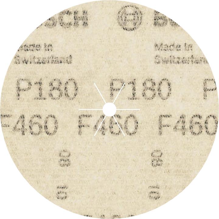 Actual product image Bosch Professional Zubehör PRO F460 sanding sheet, G40, G60, G80, G120, G180, 125 mm, 5 pcs. (40, 60, 80, 120, 180)