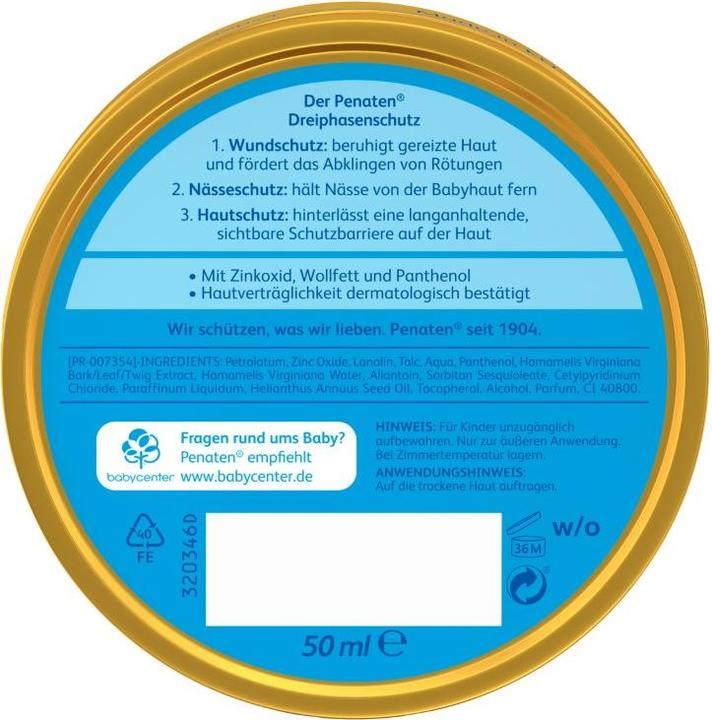 Actual product image Penaten Creme