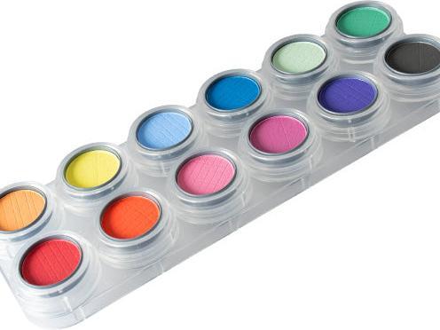 Actual product image Grimas Eye Shadow Palette RA (Pallet 12 RA)