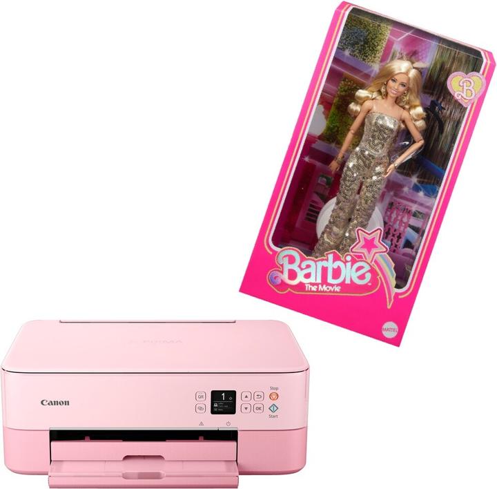Produktbild Canon Produktset Barbie The Movie & Pixma TS5352a pink