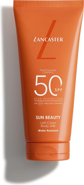 Actual product image Lancaster Sun Beauty Body Milk Sun Protection Factor 50 (Suntan lotion, SPF 50, 100 ml)