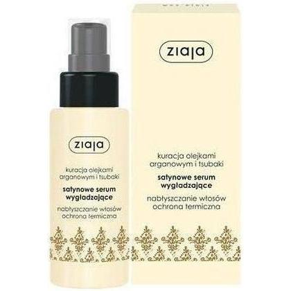 Ziaja Donna Olio + Siero Per Capelli, Siero Lisciante Per Capelli Secchi E Danneggiati Oli Di Argan E Tsubaki 50Ml (50 Ml)
