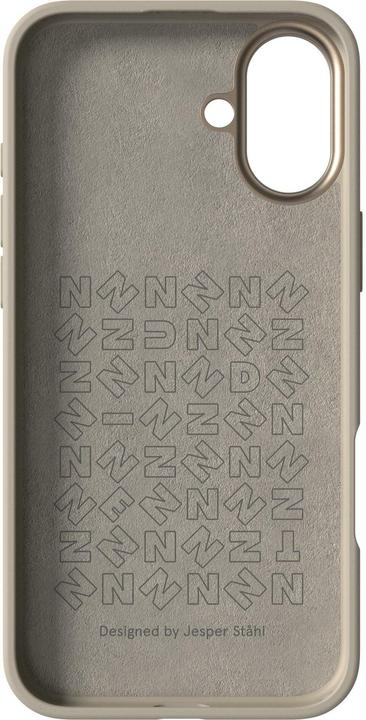 Produktbild Nudient Back Cover Bold MagSafe iPhone 16 Plus Linen Beige (Apple iPhone 16 Plus)