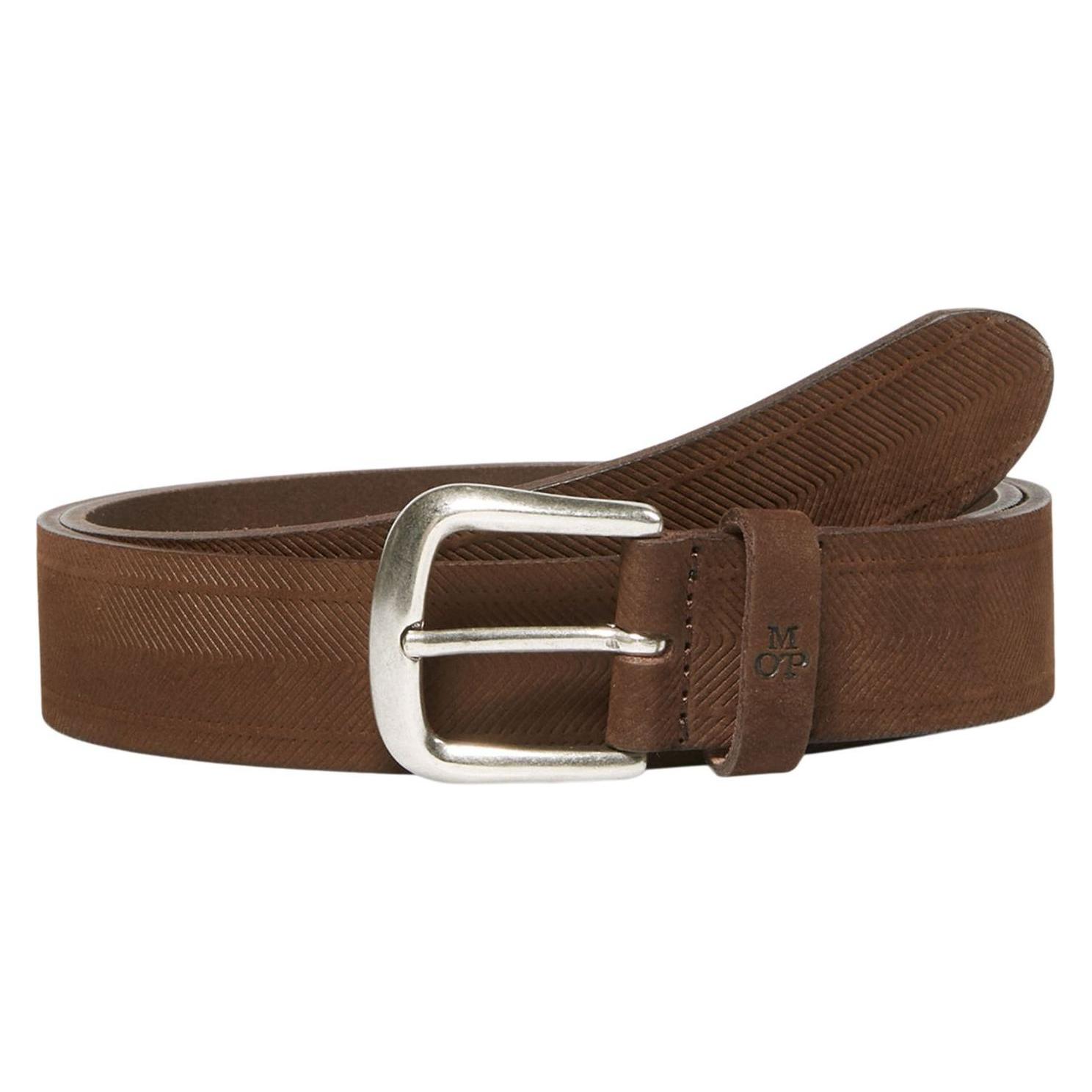 Marc O'Polo, Damen, Gürtel, Frigg Belt, Braun