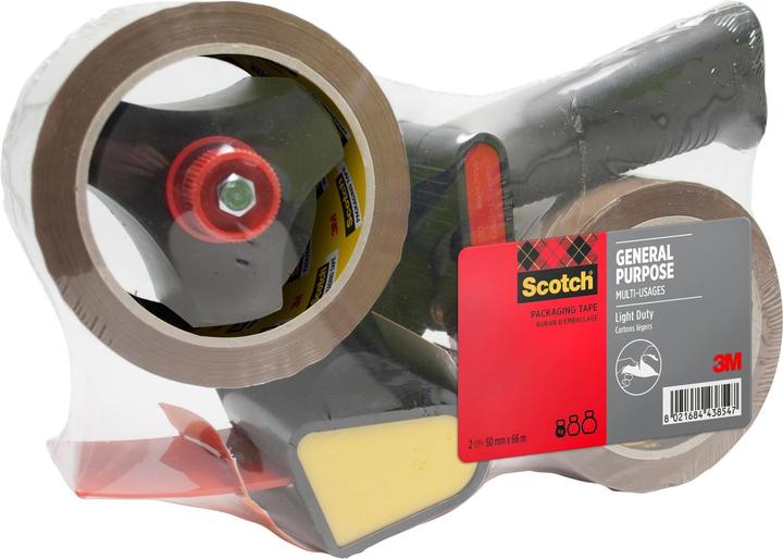 Actual product image Scotch Packaging tape dispenser set