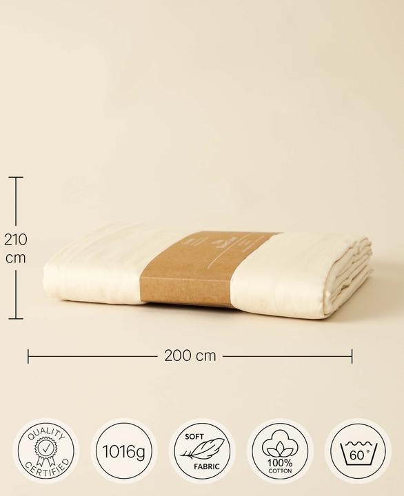 Image du produit Esmée Thia Oatmeal, 160 x 210 cm (Housse de couette, 160 x 210 cm)
