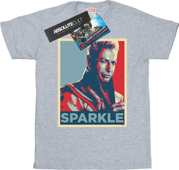 Immagine prodotto Thor Ragnarok Grandmaster Sparkle Maglietta Uomo (L)