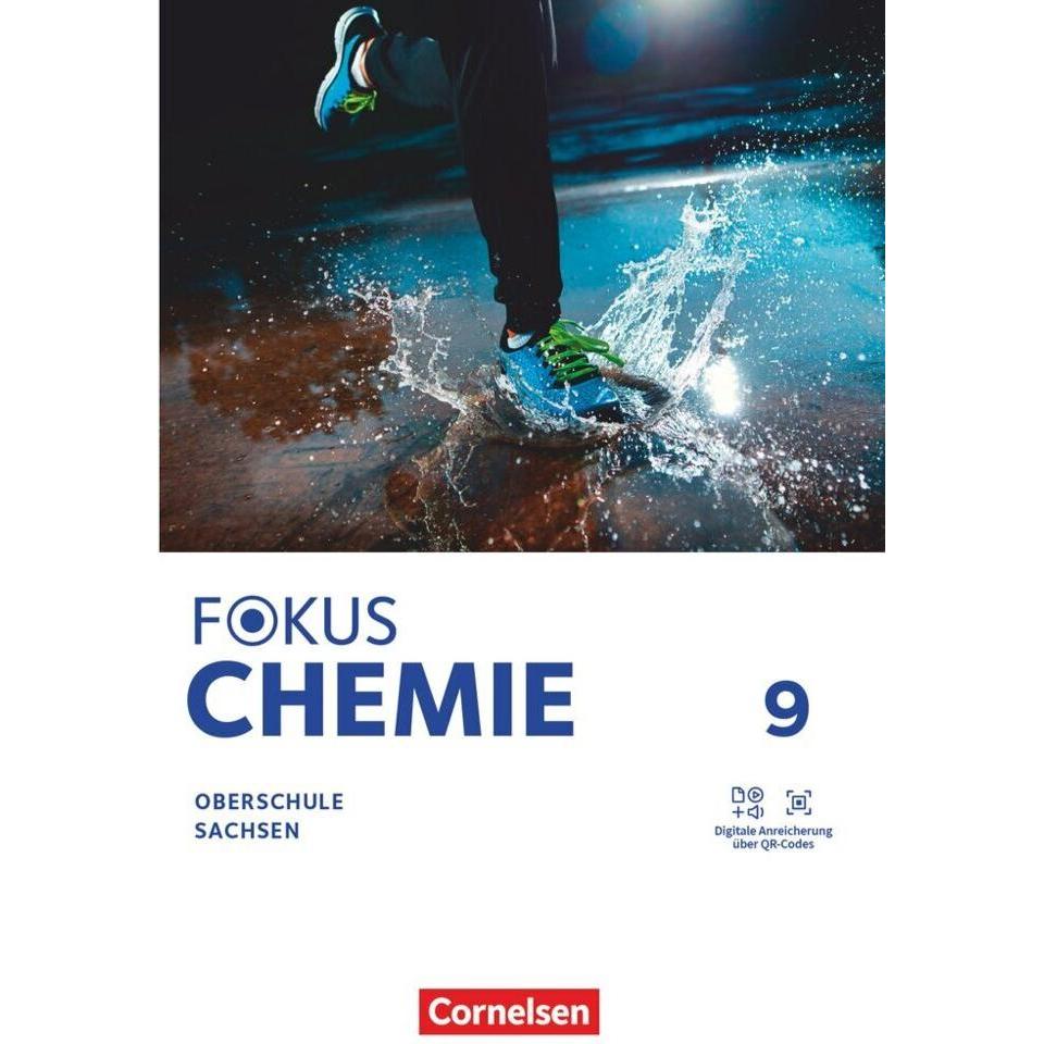Thumbnail - Fokus Chemie - Mittlere Schulformen, Oberschulen Sachsen 2023, 9. Schuljahr, Schulbuch, Schulbücher