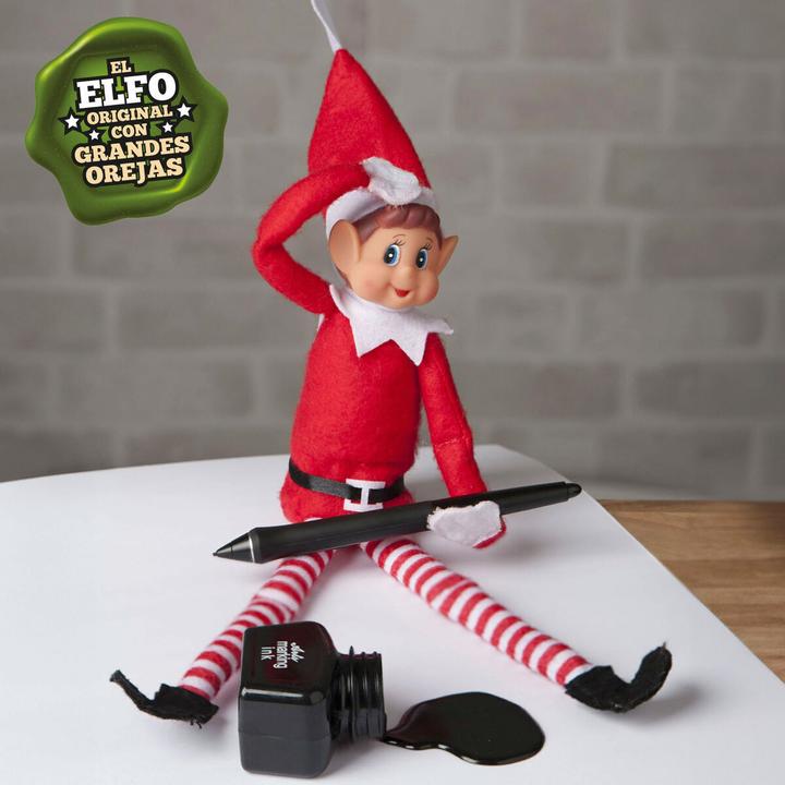 Image du produit Colorbaby Elves Behavin' Badly Elvie crossbar Elfo doll 30cm