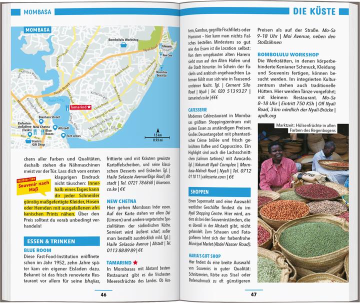 Actual product image Reiseführer Kenia (German, Ruth Asan, Marc Engelhardt, 2024)