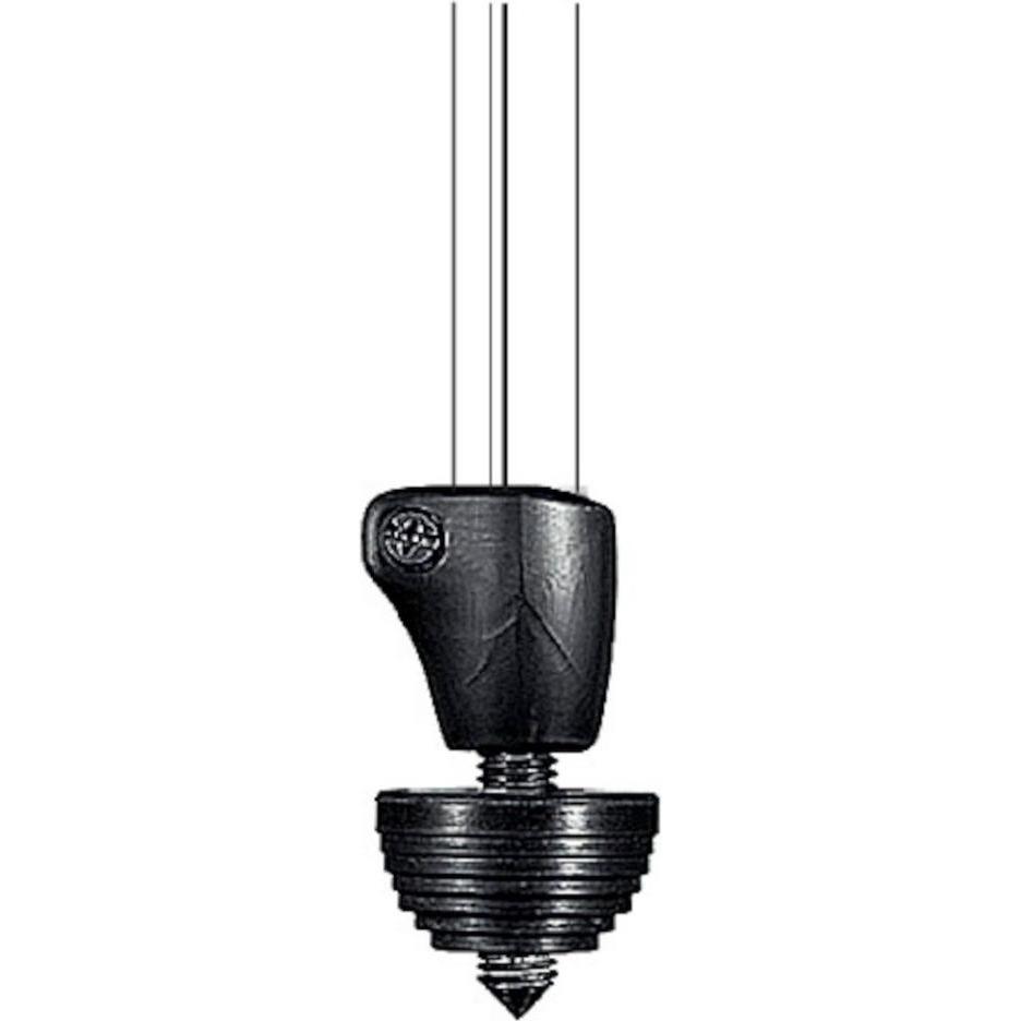 Manfrotto 116SP1, Spikefuss für 695CX (Stativfuss), Stativ Zubehör, Schwarz