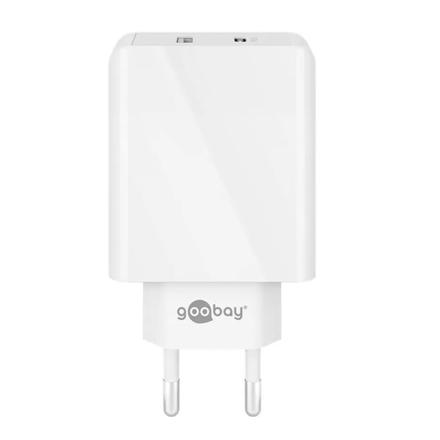 Produktbild Goobay Dual USB Schnellladegerät (30 W, 2 Ports)
