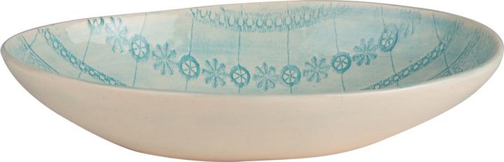 Actual product image Wonki Ware 22 cm x 15 cm oval bowl assorted turquoise