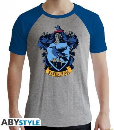 Produktbild ABYstyle HARRY POTTER - Tshirt Ravenclaw man SS grey blue premium (XL)