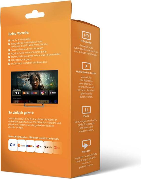 Produktbild HD+ HD Plus IP TV (32 GB, Android 14)