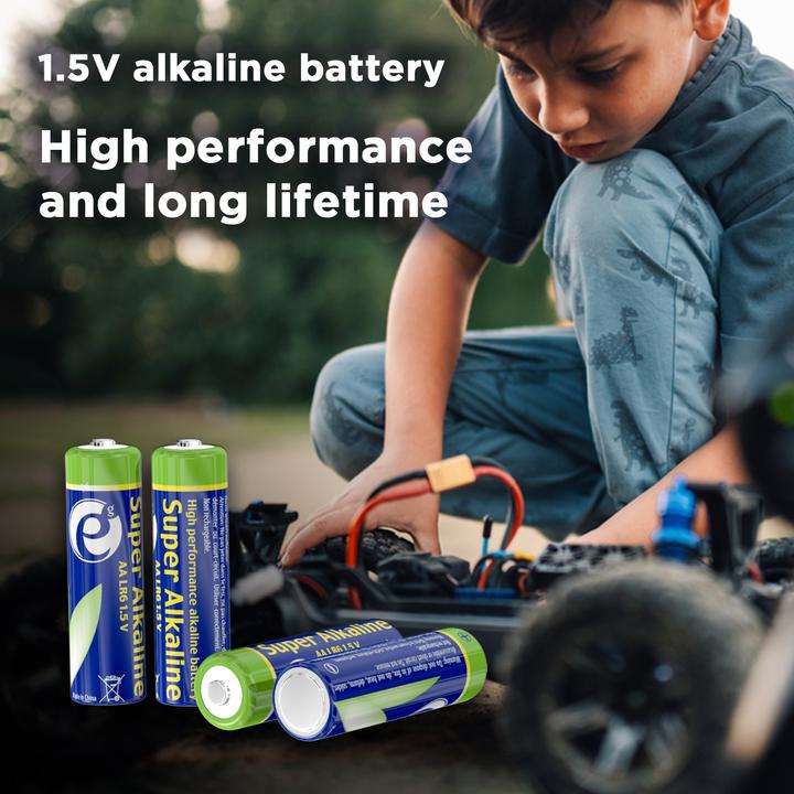 Produktbild Gembird EG-BA-AASA-01 Haushaltsbatterie Einwegbatterie AA Alkali (1 Stk., AA)