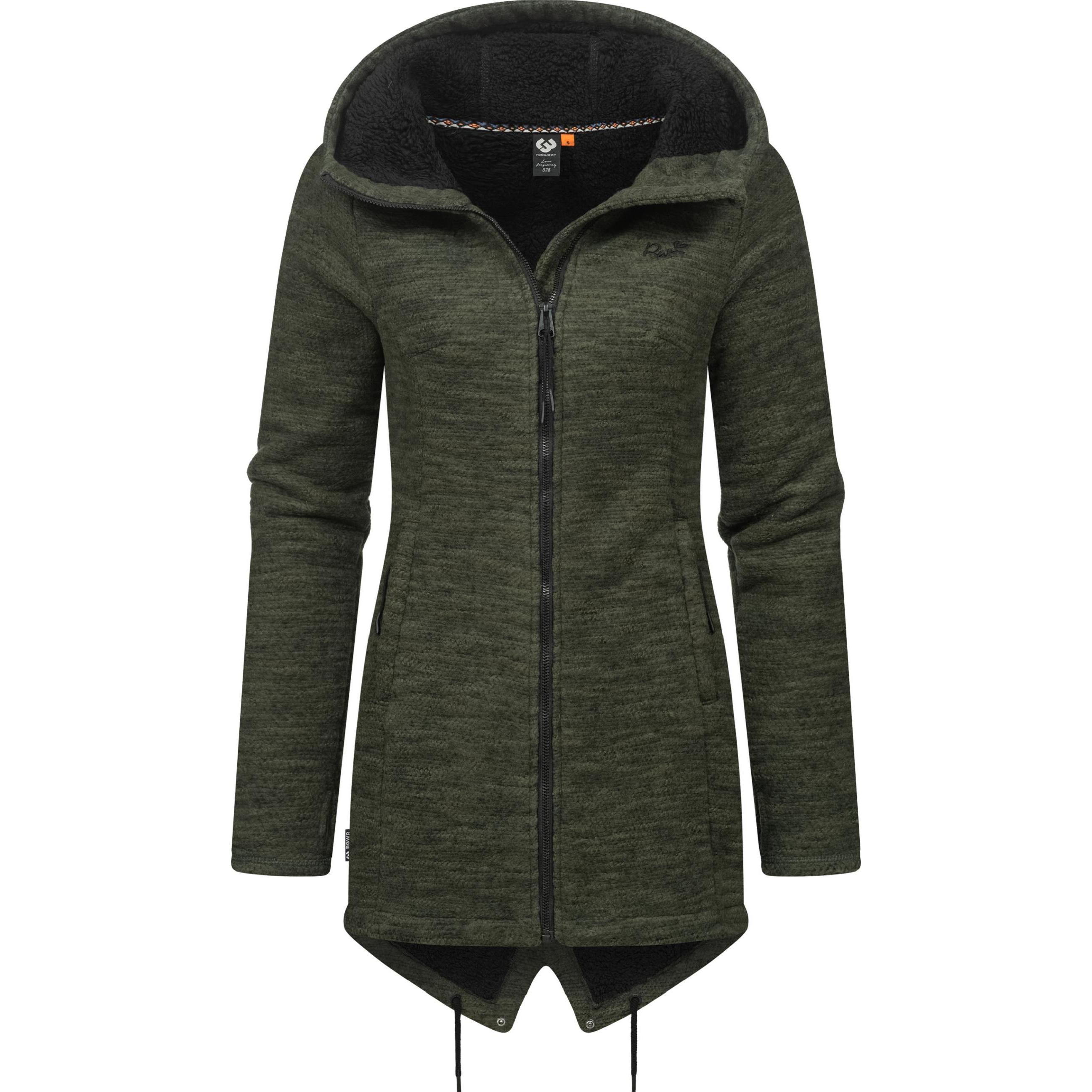 Ragwear, Damen, Pullover, Wingi Melange, Grün, (5XL)