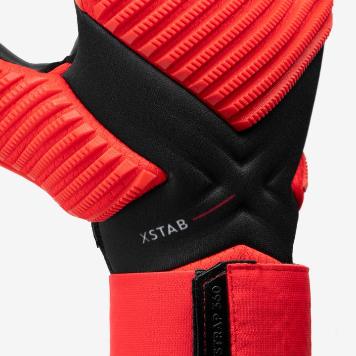 Actual product image Kipsta Women's/men's goalkeeper gloves - CLR F900 red (9)