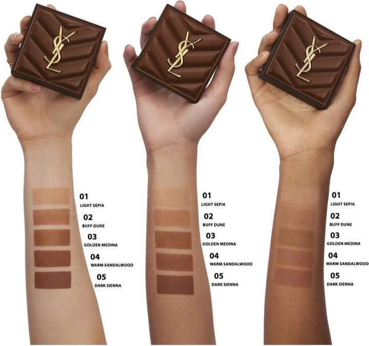 Image du produit Yves Saint Laurent Bronzer (All Hours Hyper Bronzer) 7.5 g - Teinte : 03 (03 Golden Medina, Contour, 7.50 g)