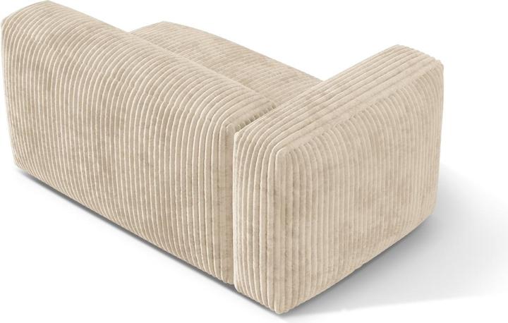 Image du produit Micadoni Chauffeuse Gauche, "Martina", 1 Place, 160x106x75 Fabriqué en Europe (Canapé modulaire, 1 place)