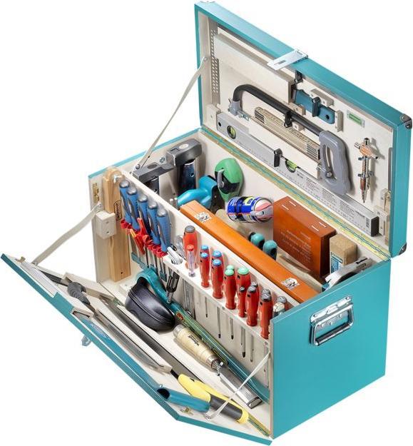 Actual product image technocraft Carpentry Toolbox Solid - (167 pieces)