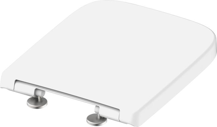 Produktbild Schütte WC Sitz Duroplast WC-Sitz WHITE E-Form PRO 4 Geberit Renova Plan Absenkautomatik 82820 Weiss