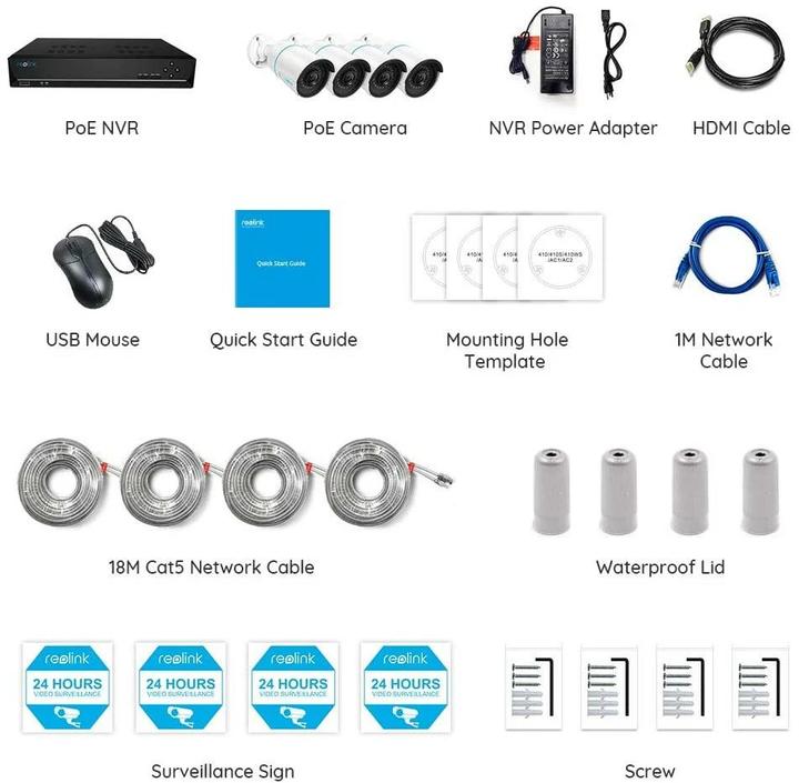 Immagine prodotto Reolink RLK8- 410B4-A (3840 x 2160 pixel)