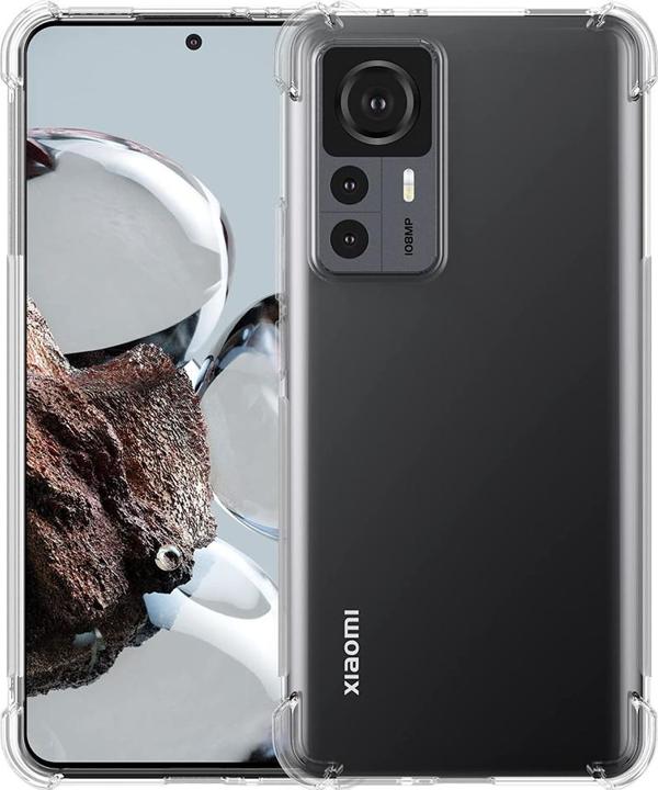 Produktbild Screenguard Xiaomi 12T Pro Hülle Crystal Soft Airbag Bumper (Xiaomi 12T Pro)