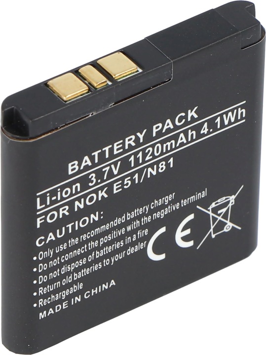Produktbild Nokia Akku E51, 6720 classic, BP-6MT