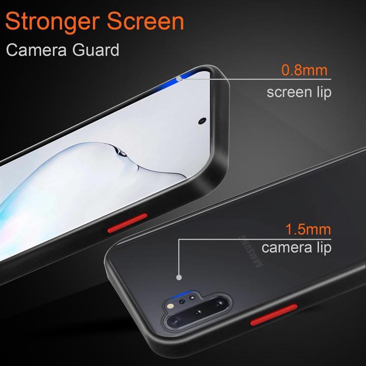 Actual product image Cadorabo Hybrid Matt Cover (Samsung Galaxy Note 10)