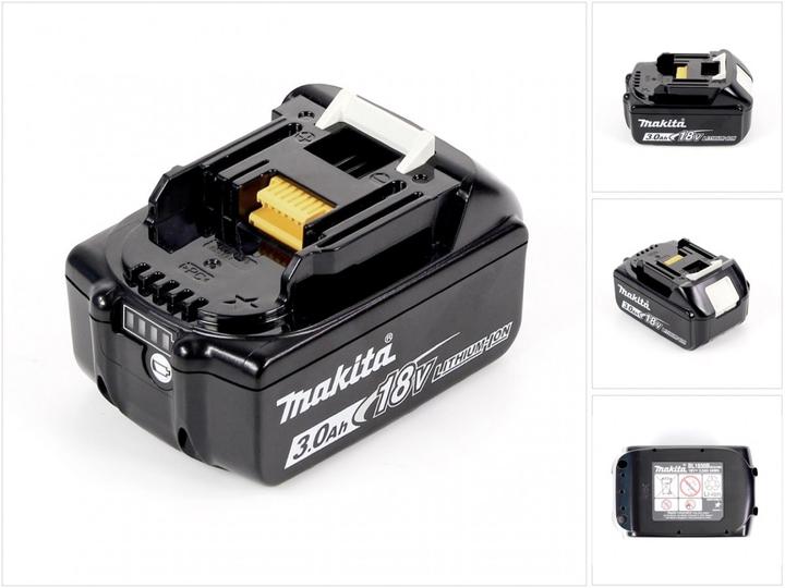 Actual product image Makita Spare battery BL1830B (18 V)