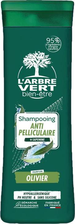 Produktbild L'arbre vert Öko Shampoo Mann Anti-Schuppen französisch (250 ml, Flüssiges Shampoo)