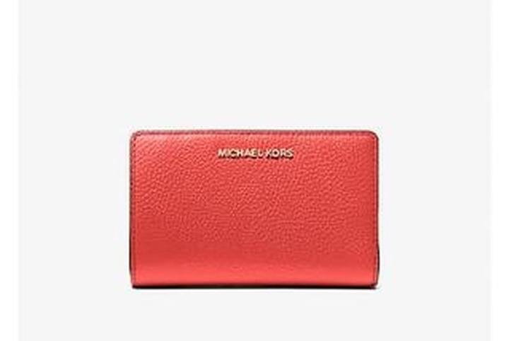 Actual product image Michael Kors Medium Pebbled Leather Wallet