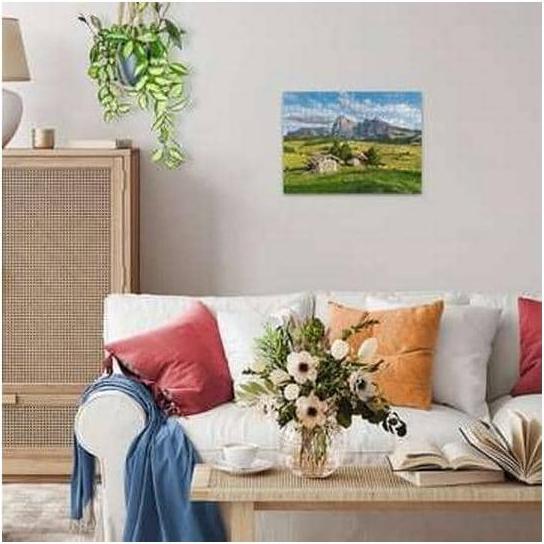 Produktbild Ravensburger Adult puzzle 500 Teile - Dolomitenidyll of Siusi (500 Teile)