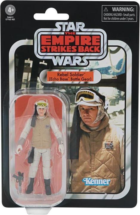 Actual product image Hasbro The Vintage Collection Rebel Soldier (Echo Base), 9.5 cm tall Star Wars: The Empire s