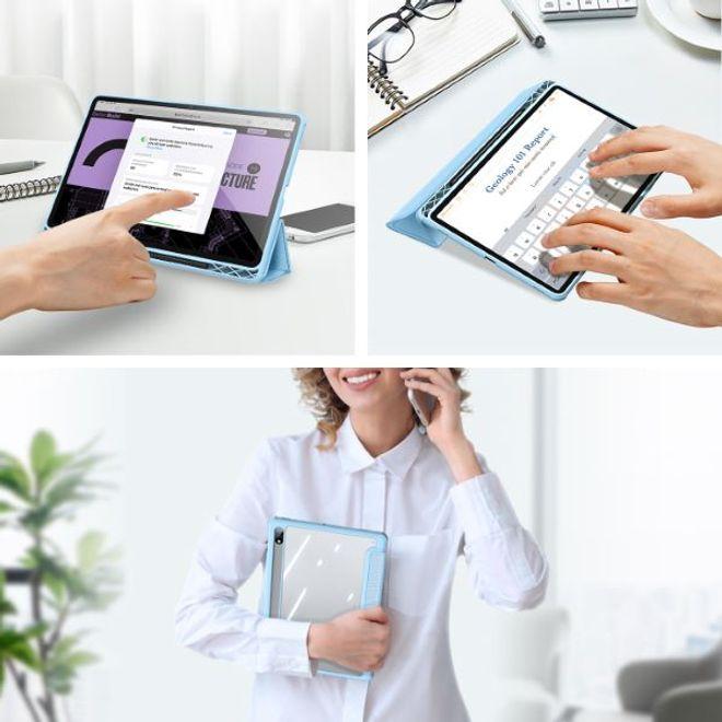 Productafbeelding Dux Ducis Toby Serie Leren Boekomslag Hoesje (Galaxy Tab S8, Galaxy Tab S7)