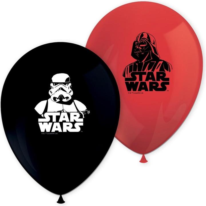 Actual product image Globos Star Wars latex balloon