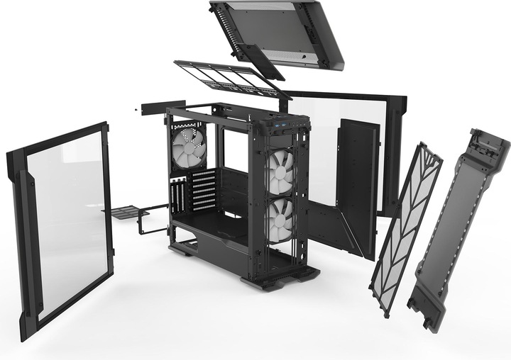 Actual product image Phanteks Enthoo Evolv X (ATX, mATX, Mini-ITX, E-ATX)