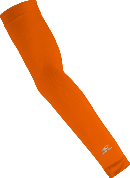Actual product image Lizard Skins Knit Arm Sleeve - Blaze Orange - L/XL (L)