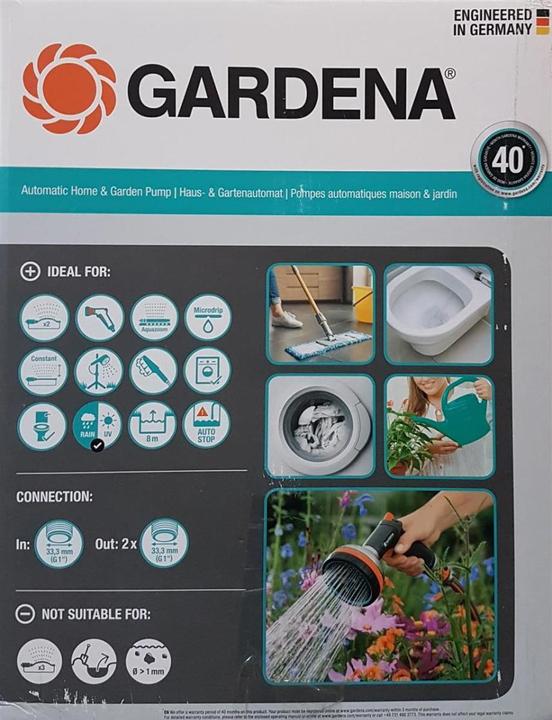 Actual product image Gardena Home & Garden Vending Machine 4000/5 (Domestic water pump)
