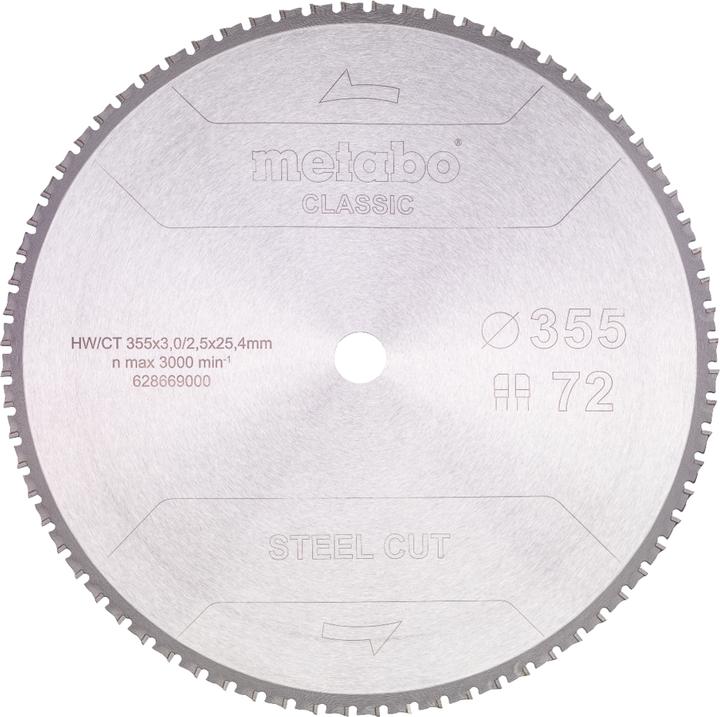 Produktbild Metabo Steel Cut - Classic